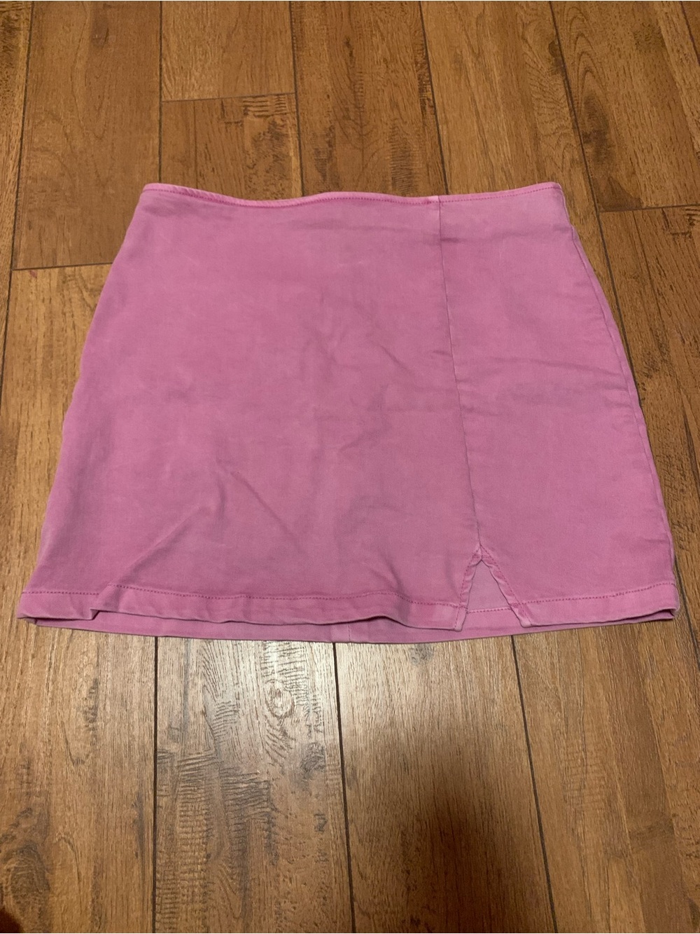 Pinkish purple Mini Skirt - Women's Casual Skirt